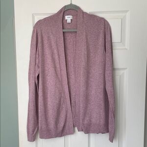 Old Navy Women's Lavender Open Front Cardigan XL